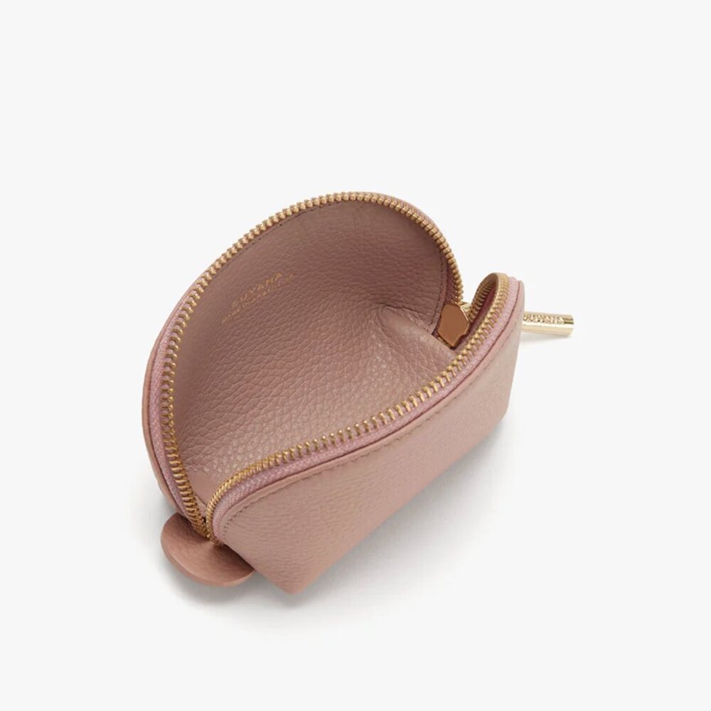 NWT Cuyana Mini Travel Case in Soft Rose Pebbled Leather - Picture 11 of 11
